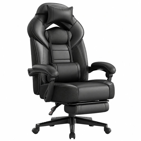 Chaise, réglable, coloris noir, pour la salle à manger ou la cuisine