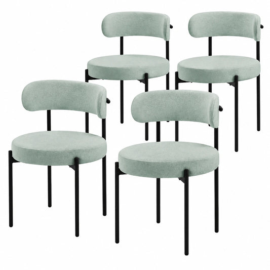 Bureau, rembourré, en métal et tissu, coloris noir et vert, pour l’espace de travail