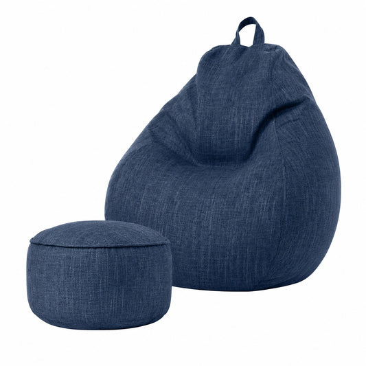 Fauteuil relax, coloris bleu, pour le salon